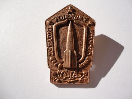 Odznak SLA zpadn vojensk okruh - bronz